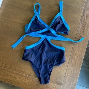 Cutout, cheeky one piece swimsuit